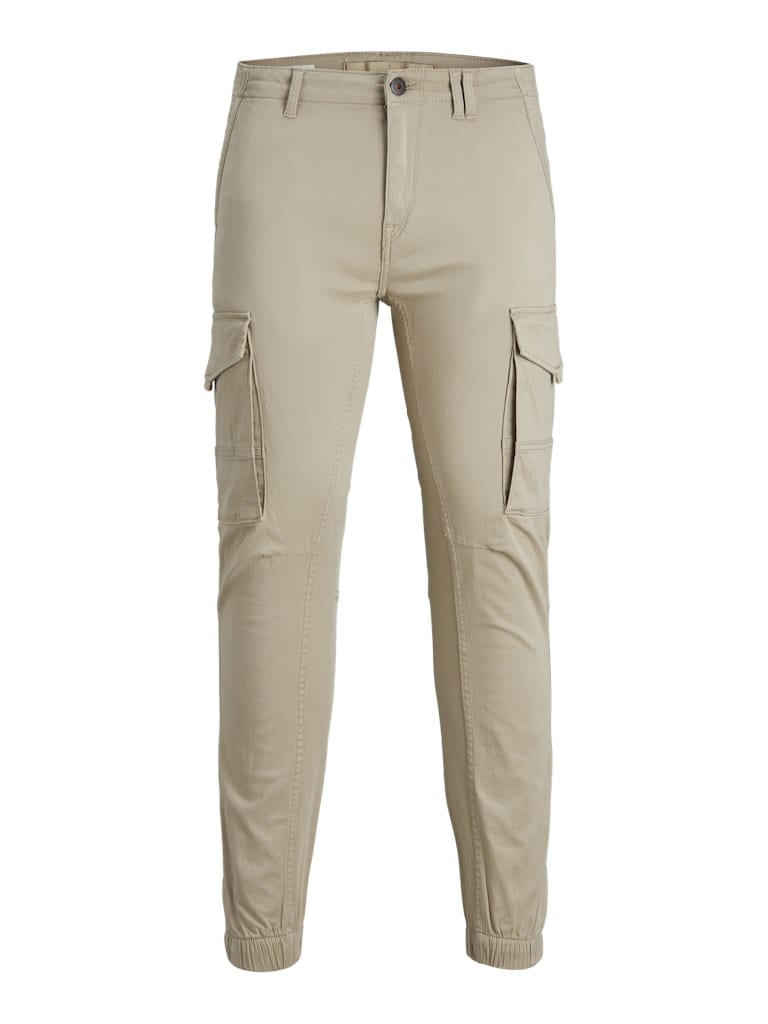 Pantalón Cargo Beige - JPSTPAUL FLAKE CARGO CROCKERY NOOS